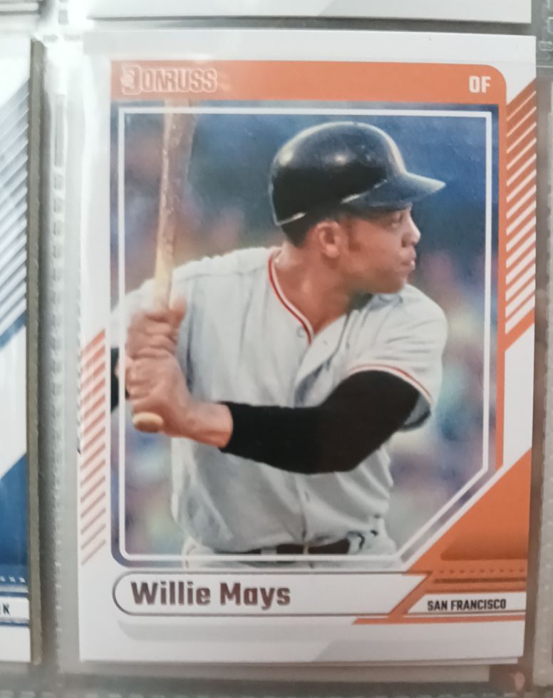 2024 Donruss #95 Willie Mays — front