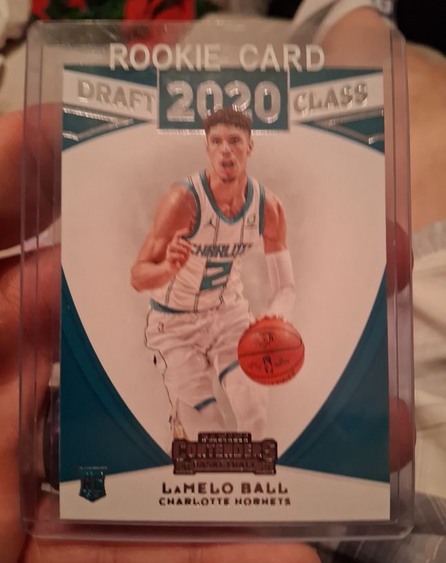 2020-21 Panini Contenders Draft Class #25 LaMelo Ball — front