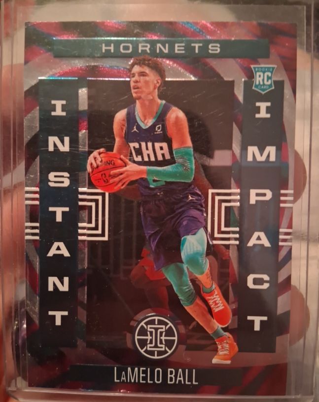 2020-21 Panini Illusions #8 LaMelo Ball Instant Impact — front