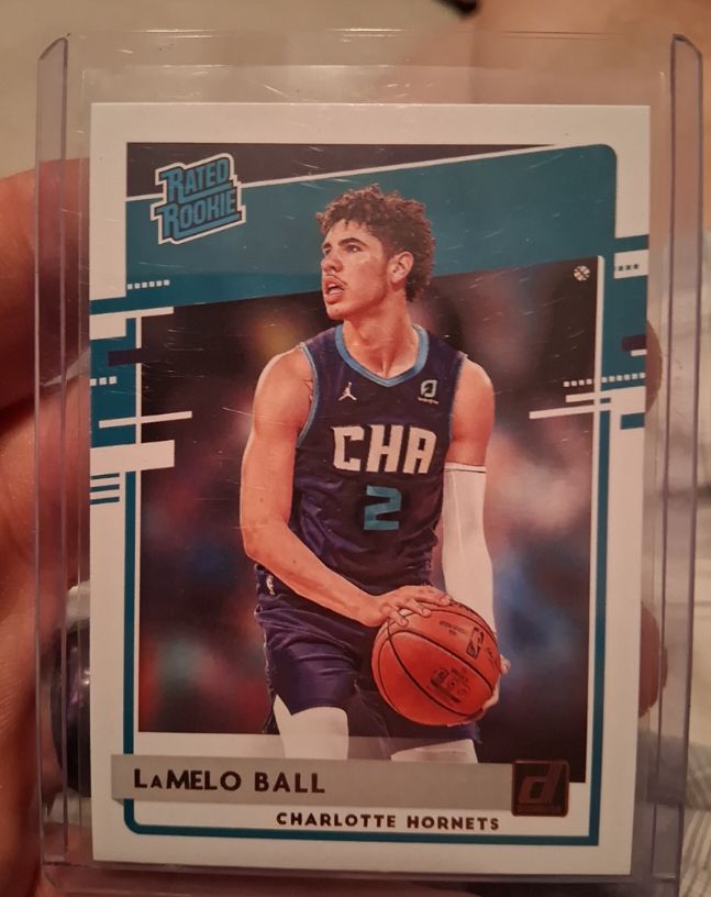 2020-21 Panini Donruss #202 LaMelo Ball Rated Rookie — front