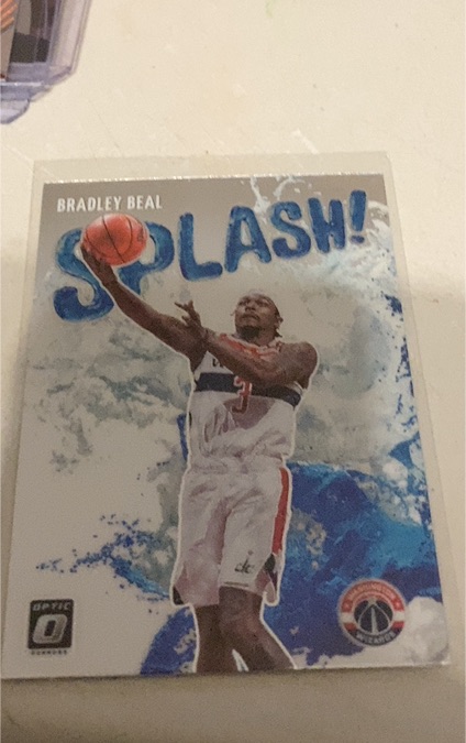 2021-22 Donruss Optic #10 Bradley Beal Splash! — front