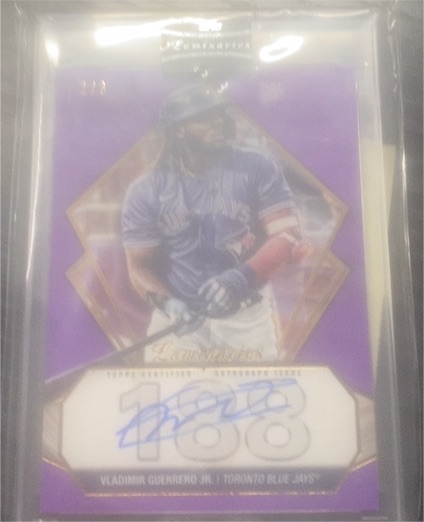 2022 Topps Luminaries #128 Vladimir Guerrero Jr. — front