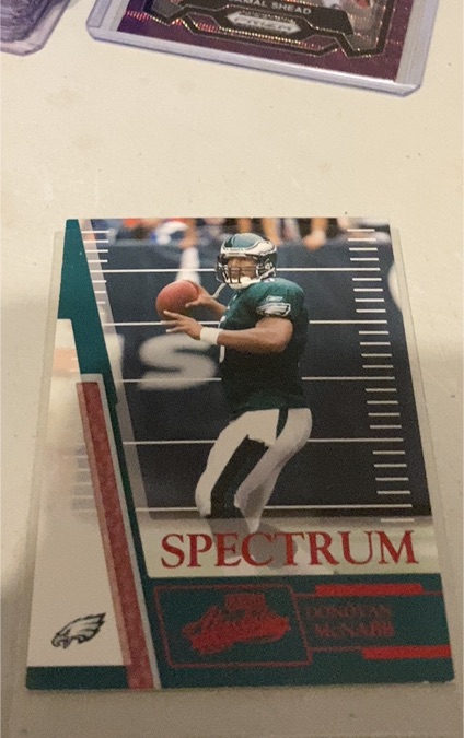 2007 Playoff Absolute Memorabilia Spectrum Red #11 Donovan McNabb — front