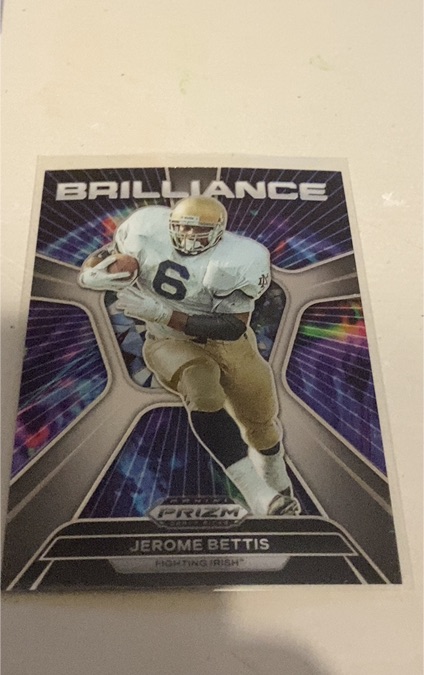 2024 Panini Prizm Draft Picks Brilliance #BR-JBS Jerome Bettis — front
