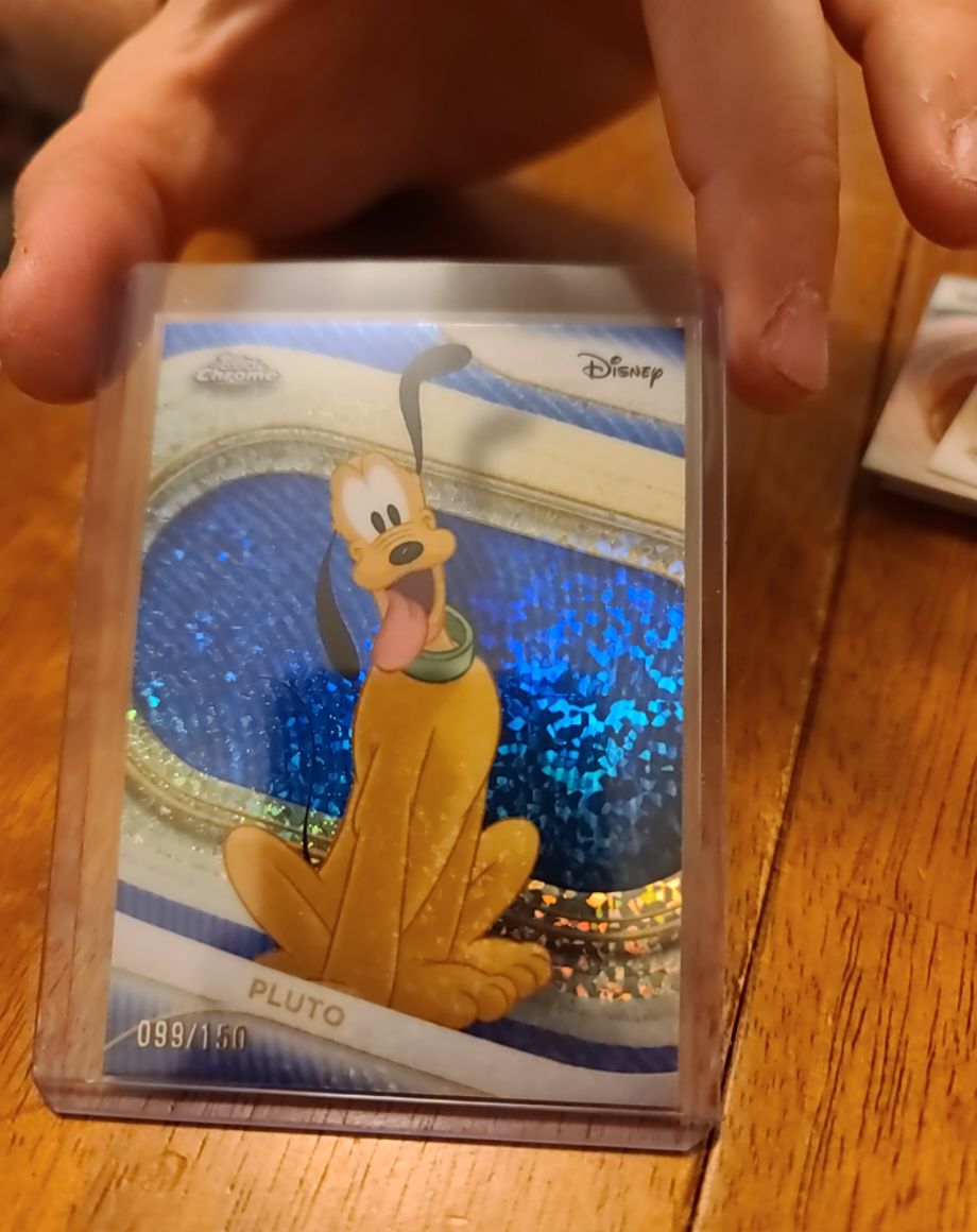 2025 Topps Chrome Disney #95 Pluto — front