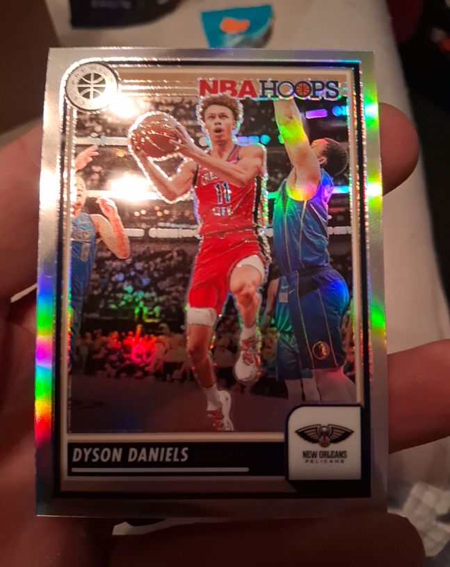 2023-24 Panini NBA Hoops Premium Stock #224 Dyson Daniels — front