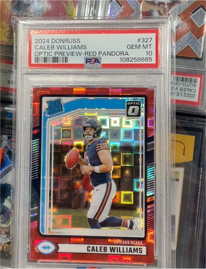 2024 Donruss #327 Caleb Williams — front