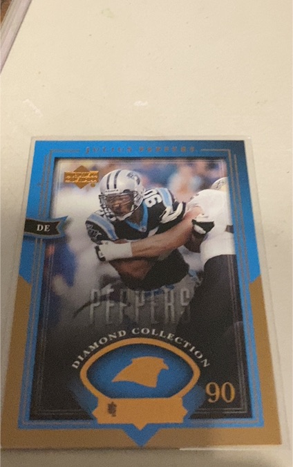 2004 Upper Deck Diamond Collection All-Star Lineup #2 Julius Peppers — front