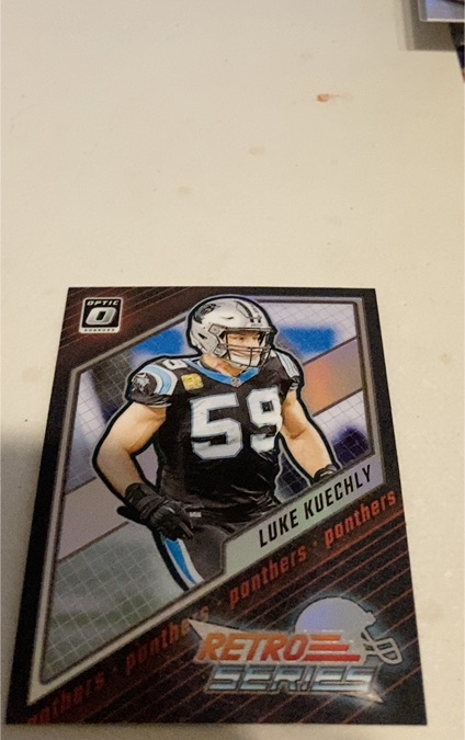 2023 Donruss Optic #19 Luke Kuechly Retro Series — front