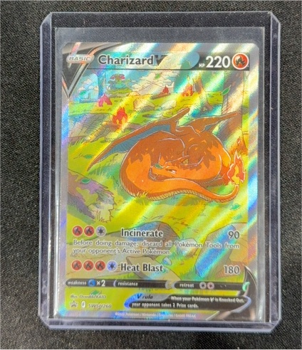 2022 Pokémon Sword & Shield #SWSH260 Charizard V — front