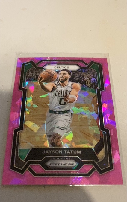 2023-24 Panini Prizm #2 Jayson Tatum — front