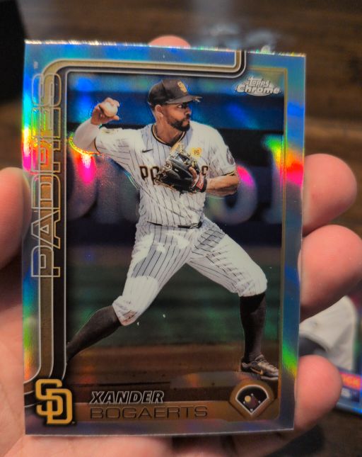 2025 Topps Chrome #PAD-BOG Xander Bogaerts — front