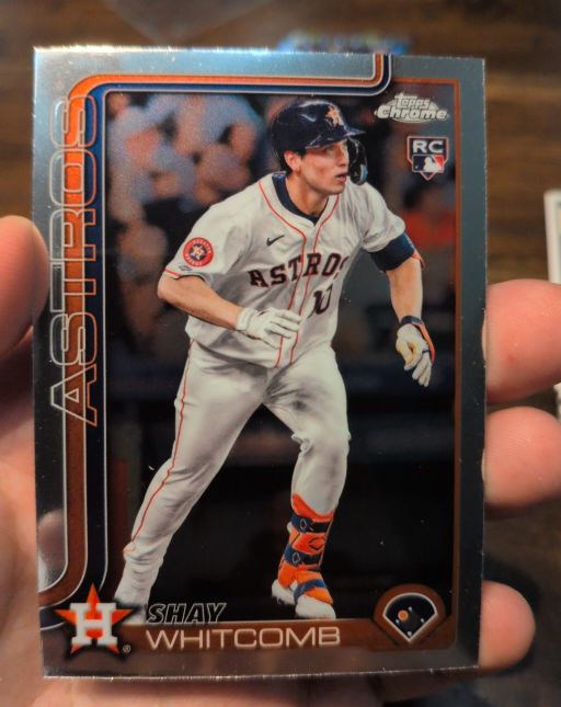 2025 Topps Chrome #251 Shay Whitcomb — front