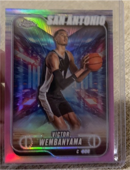 2024-25 Topps Chrome #193 Victor Wembanyama — front
