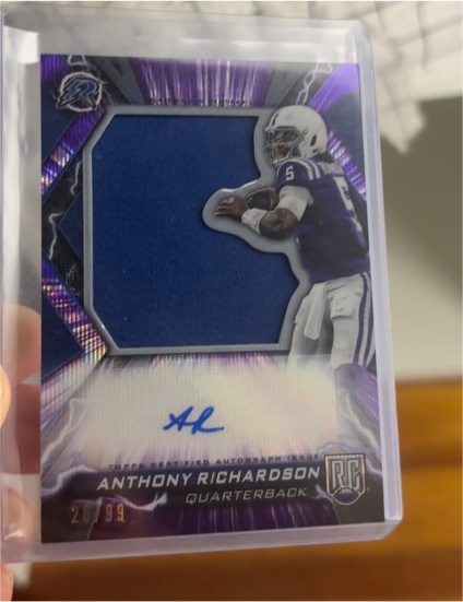 2023 Topps Composite Resurgence #RPA-Purple Anthony Richardson — front