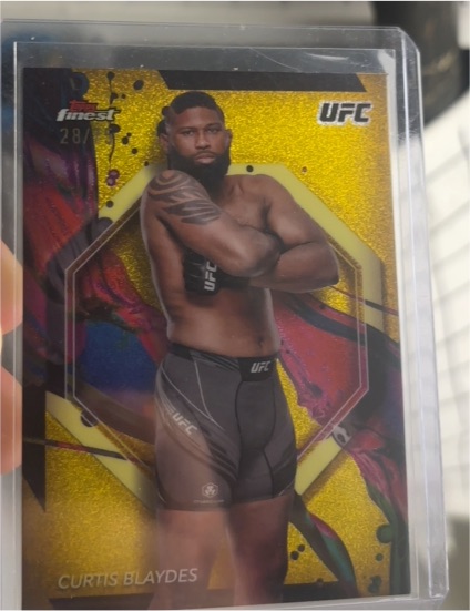 2024 Topps Finest UFC #35 Curtis Blaydes — front