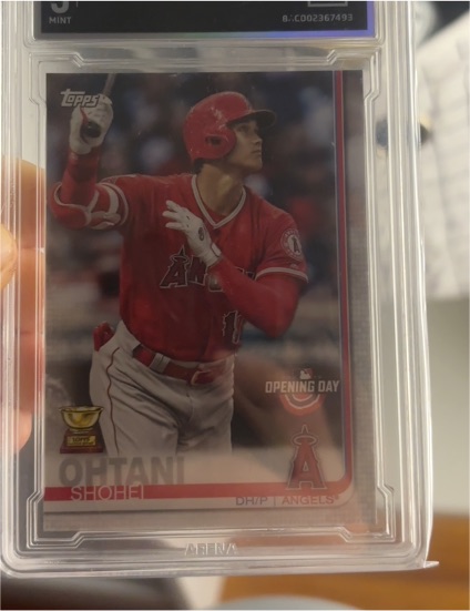 2019 Topps Opening Day #100 Shohei Ohtani — front