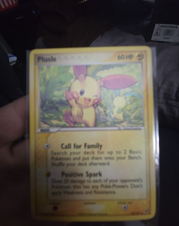 2005 Pokemon EX Deoxys #44 Plusle — front