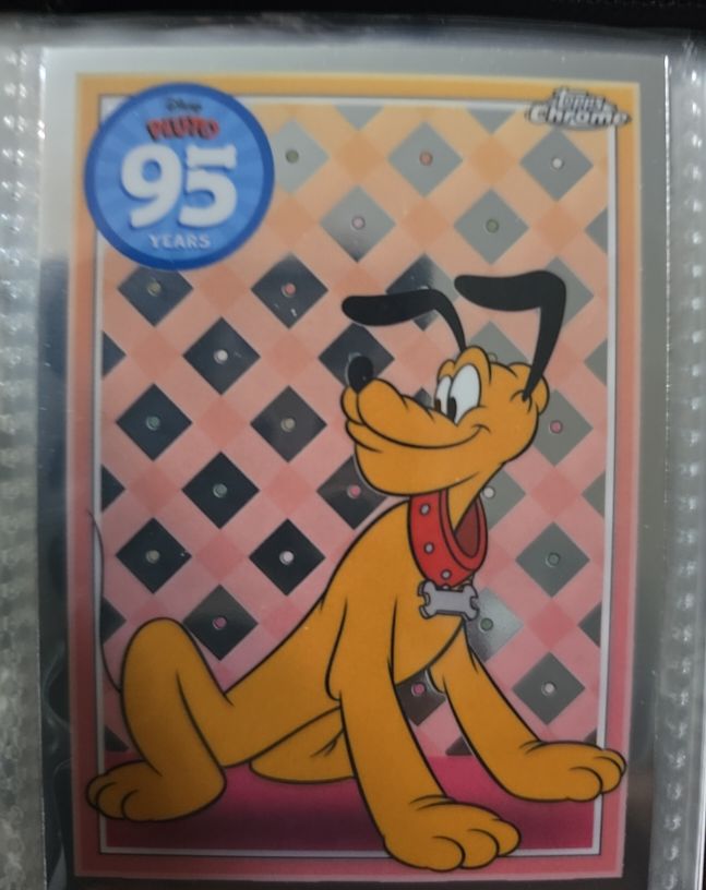 2025 Topps Chrome Disney Pluto 95th Anniversary #PL-8 — front