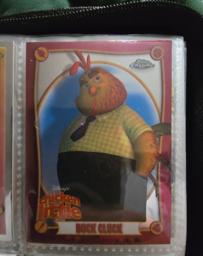 2025 Topps Chrome Disney Buck Cluck #CL-6 Chicken Little 20th Anniversary — front