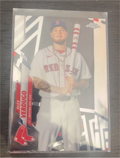 2020 Topps Chrome Update #U-5 Alex Verdugo — front