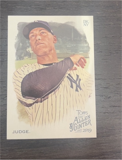 2019 Topps Allen & Ginter #200 Aaron Judge — front