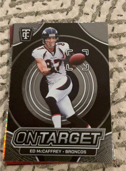 2024 Panini Totally Certified #24 Ed McCaffrey On Target — front