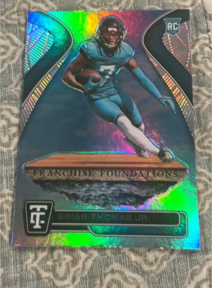 2024 Panini Totally Certified Franchise Foundations #11 Brian Thomas Jr. — front