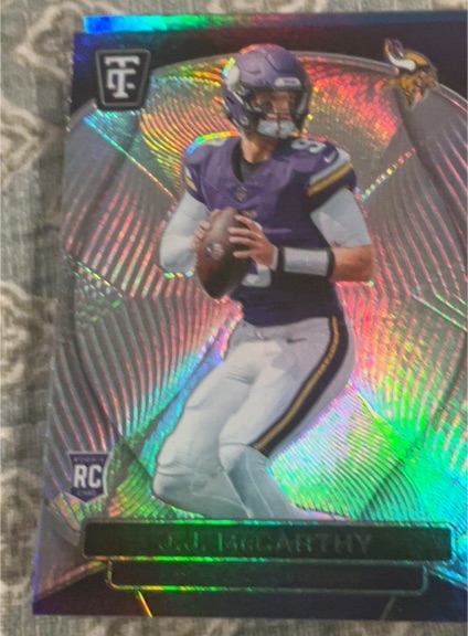 2024 Panini Totally Certified #127 JJ McCarthy — front