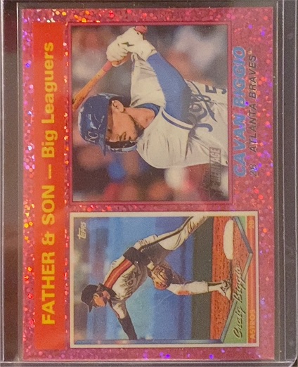 2025 Topps Heritage #68 Craig Biggio / Cavan Biggio Father & Son — front