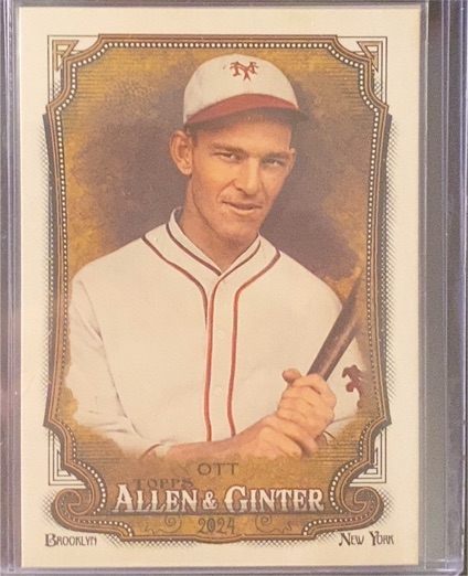 2024 Topps Allen & Ginter #119 Mel Ott — front