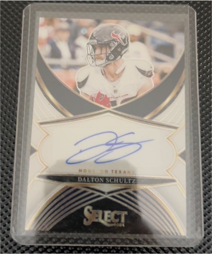 2024 Panini Select Signatures #SSP-DSC Dalton Schultz — front