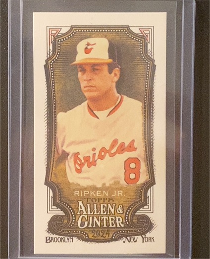 2024 Topps Allen & Ginter #115 Cal Ripken Jr. — front
