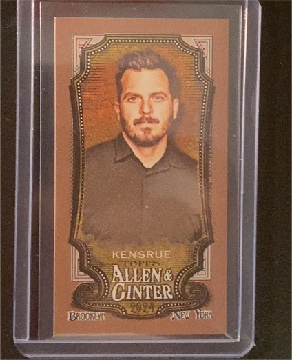 2024 Topps Allen & Ginter #284 Dustin Kensrue — front