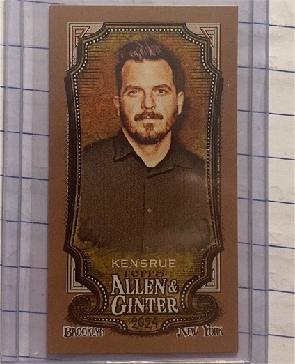 2024 Topps Allen & Ginter #284 Dustin Kensrue — front