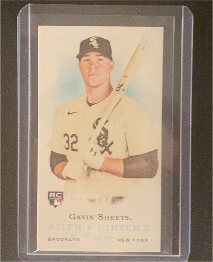 2022 Topps Allen & Ginter Mini #RDV-15 Gavin Sheets — front