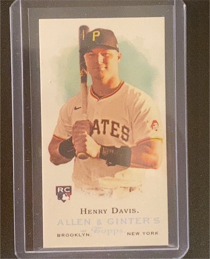 2024 Topps Allen & Ginter Mini Rookie Design Variation #RD-7 Henry Davis — front