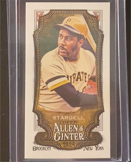 2024 Topps Allen & Ginter Mini #332 Willie Stargell — front