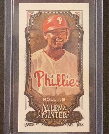 2024 Topps Allen & Ginter #103 Jimmy Rollins — front