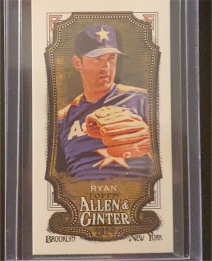 2024 Topps Allen & Ginter Mini #131 Nolan Ryan — front