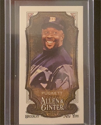 2024 Topps Allen & Ginter #153 Kirby Puckett — front