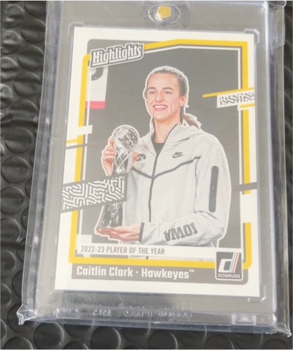 2024 Donruss Caitlin Clark Collection Highlights #H13 — front