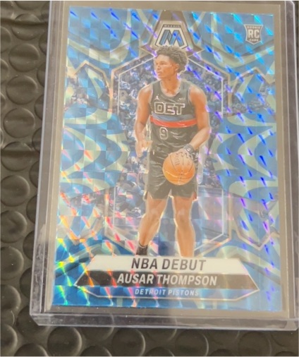 2023-24 Panini Mosaic #262 Ausar Thompson NBA Debut Rookie — front