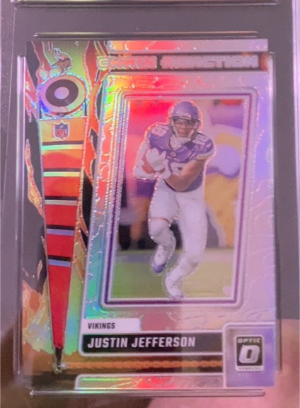 2023 Donruss Optic #CR-JJ Justin Jefferson — front