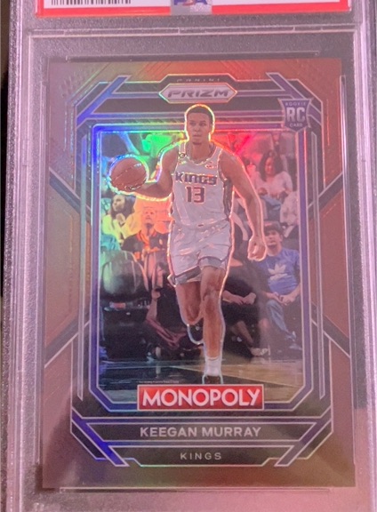 2022-23 Panini Prizm Monopoly #78 Keegan Murray — front