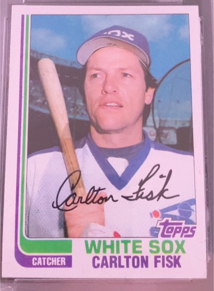 1982 Topps #110 Carlton Fisk — front