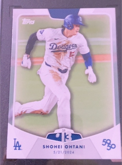 2024 Topps 50/50 #13 Shohei Ohtani — front
