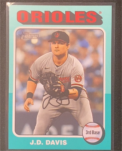 2024 Topps Heritage High Number #514 J.D. Davis — front