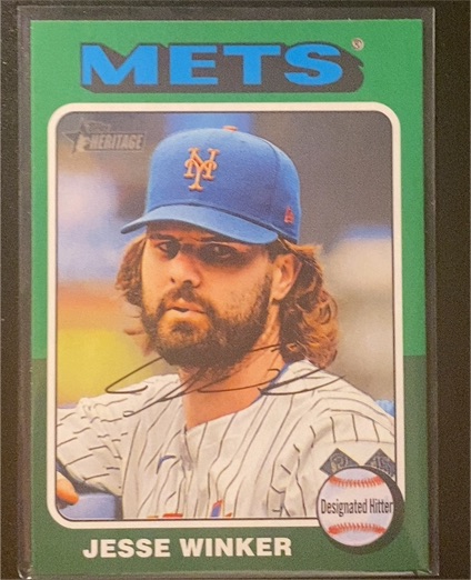 2024 Topps Heritage High Number #600 Jesse Winker — front