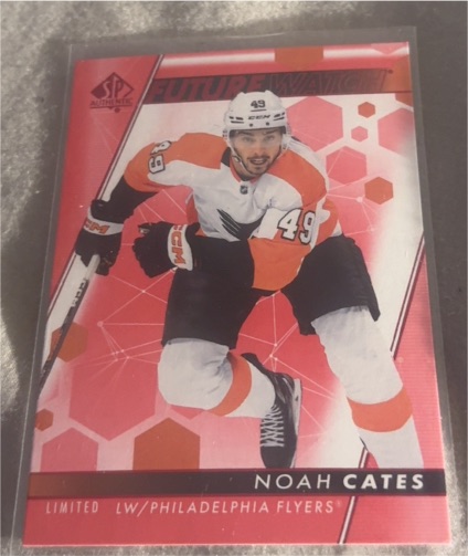 2022-23 SP Authentic Limited Red Future Watch #164 Noah Cates — front